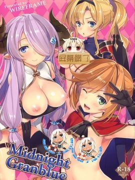 (C89) [WIREFRAME (憂姫はぐれ)] Midnigth Granblue (グランブルーファンタジー) [屏幕髒了漢化] hentai manga